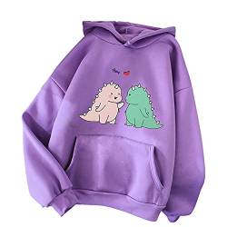 Teenager Mädchen Kleidung Kawaii Hoodie Herbst Winter Pullover Sweatshirt mit Kapuze Damen Casual Hoodies Pulli Warme Jumper Sweatjacke Oberteile Tops von Soupliebe