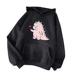 Teenager Mädchen Kleidung Kawaii Hoodie Herbst Winter Pullover Sweatshirt mit Kapuze Damen Casual Hoodies Pulli Warme Jumper Sweatjacke Oberteile Tops von Soupliebe