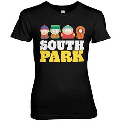 South Park Offizielles Lizenzprodukt Damen T-Shirt (Schwarz), L von South Park