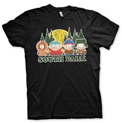 South Park Offizielles Lizenzprodukt Distressed Herren T-Shirt (Schwarz), M von South Park