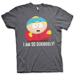 South Park Offizielles Lizenzprodukt Eric Cartman - I Am So Seriously Herren T-Shirt (Dark Grau), XL von South Park