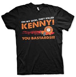 South Park Offizielles Lizenzprodukt They Killed Kenny! Herren T-Shirt (Schwarz), Large von South Park