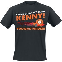 South Park T-Shirt - Oh My God, They Killed Kenny! - S bis 5XL - für Männer - Größe 3XL - schwarz  - Lizenzierter Fanartikel von South Park