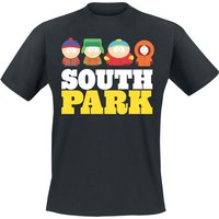 South Park T-Shirt - S bis 5XL - für Männer - Größe 4XL - schwarz  - Lizenzierter Fanartikel von South Park