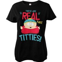 South Park T-Shirt These Are Real Fake Titties Girly Tee von South Park