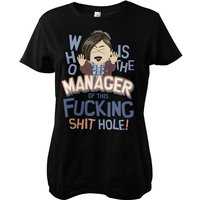South Park T-Shirt Who Is The Manager Of This Shit Hole Girly Tee von South Park