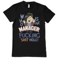 South Park T-Shirt Who Is The Manager Of This Shit Hole T-Shirt von South Park