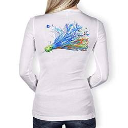 Southern Fin Women's Damen Langarm-Shirt (kleine, Offshore-Köder) von Southern Fin Apparel