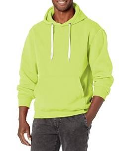 Southpole Herren Basic Fleece Pullover Hoodie Kapuzenpullover, Lime, XX-Large von Southpole