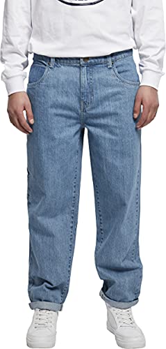 Southpole Herren Embroidery Denim Hose, Retro Midblue, 30 von Southpole