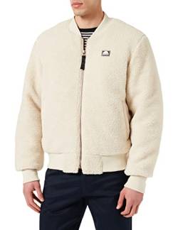 Southpole Herren SP042-Southpole Sherpa Bomber Jacket Jacke, Sand, L von Southpole