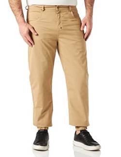 Southpole Herren Twill Pants Hose, warmsand, 34 von Southpole