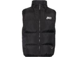 Steppweste SOUTHPOLE "Southpole Herren PM233-017-1 SP Bubble Vest 1.0" Gr. S, schwarz (black) Herren Westen Steppwesten von Southpole