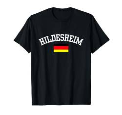 Hildesheim Deutschland Flagge Reise Souvenir Deutsch T-Shirt von Souvenir Shirt