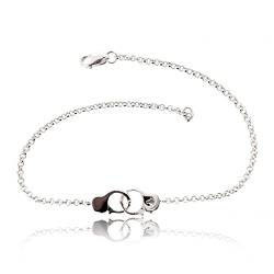 Sovats Damen Handschellen Kette-Armband, Größe 17.5 von Sovats