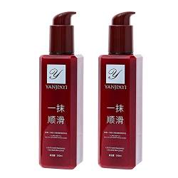 YANJIAYI Hair Smoothing Leave-in Conditioner, A Touch Of Magical Hair Care, YANJIAYI Hair Conditioner, YANJIAYI Hair Treatment, Hair Leave in Conditioner for Damaged Dry Hair (2pcs) von Sovtay