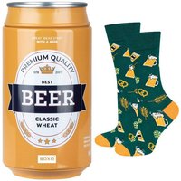 Soxo Socken Bier Geschenke Für Männer (Dose, Set) kuschelig weich von Soxo