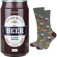 Soxo Socken Bier Geschenke Für Männer (Dose, Set) kuschelig weich von Soxo