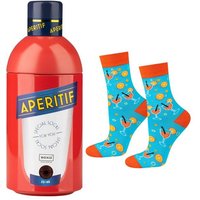 Soxo Socken Lustige Geschenke Für Frauen (Flasche, 1-Paar, Set) Bunte Socken Damen Getränke 35-40EU von Soxo