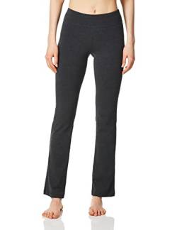 Spalding Damen Womens Slim Fit Pant Yoga-Hose, Charcoal Heather, Mittel von Spalding