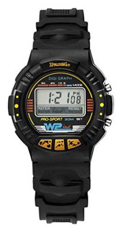 Spalding Herren Digital Uhr mit Plastik Armband SP00009 von Spalding