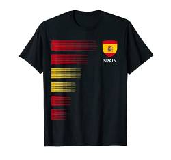 Spanien Fußballtrikot - Spanischer Fußball T-Shirt von Spanien Fußballbekleidung