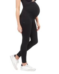 SPANX Look At Me Now Mama Seamless Leggings für Damen, Very Black, L von Spanx