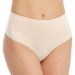 SPANX Shapewear für Damen Everyday Shaping Tummy Control Höschen String, Soft Nude, L von Spanx
