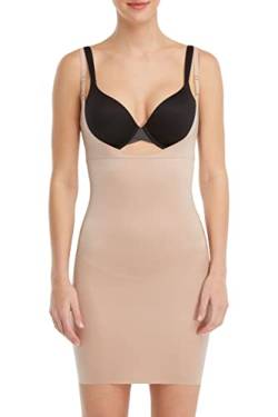 SPANX Shapewear für Damen Sculptant, Open Bust Full Slip (Regular und Übergröße), Foundation, S von Spanx