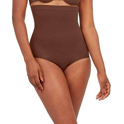 SPANX Shapewear für Damen Tummy Control High-Waisted Power Panties (Regular und Übergröße), Chestnut Brown, 3X von Spanx