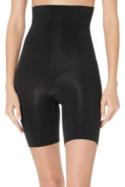 SPANX Shapewear für Damen Tummy Control High-Waisted Power Short (Regular und Übergröße), Very Black, XL von Spanx