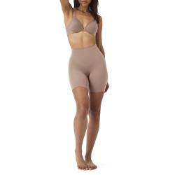 SPANX Shapewear für Damen Tummy Control Power Short (Regular und Übergröße), Café Au Lait, 1X von Spanx