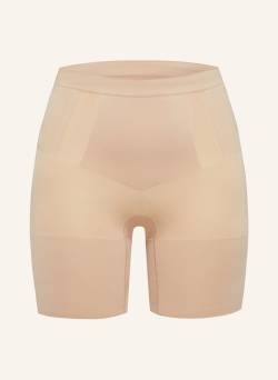 Spanx Shape-Shorts Oncore High-Waisted Mid-Thigh Mit Push-Up-Effekt beige von Spanx
