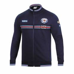 Herren Sweater ohne Kapuze Sparco Martini Racing Marineblau von Sparco