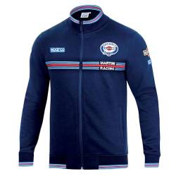Sparco Martini Racing Sweatshirt, Marineblau, Standard, Unisex, Erwachsene, bunt, Large von Sparco
