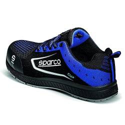 Sparco Unisex Cup Industrial Shoe, Nero Blu, 35 EU von Sparco