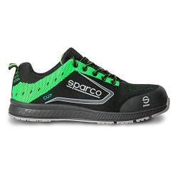 Sparco Unisex Cup Industrial Shoe, Schwarz und Grün, 46 EU von Sparco