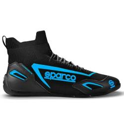 Sparco Unisex Stiefel Hyperdrive, schwarz/blau Bootsschuh, Standard, Größe 43 EU von Sparco