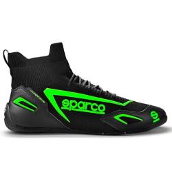 Sparco Unisex Stiefel Hyperdrive Größe 41 schwarz/grün Bootsschuh, Standard, EU von Sparco