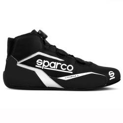 Sparco Unisex Stiefel K-Formula Größe 45, Schwarz/Weiß Bootsschuh, Standard, 45 EU von Sparco