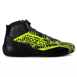 Sparco Unisex Stiefel K-Formula schwarz/gelb Bootsschuh, Standard, Größe 42 EU von Sparco