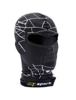 Spark Mono Spider Sturmhaube (Black/White,One Size) von Spark