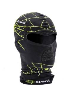 Spark Mono Spider Sturmhaube (Black/Yellow,One Size) von Spark