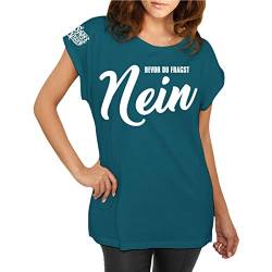 Frauen T-Shirt Bevor du fragst Nein Größe XS - 5XL von Spaß Kostet