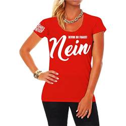 Frauen T-Shirt Bevor du fragst Nein Größe XS - 5XL von Spaß Kostet