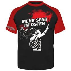 Herren Tshirt Ostdeutschland Mehr Spaß im Osten Größe M - 5XL von Spaß Kostet