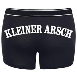 Männer Boxershort mit Spruch Kleiner Arsch Größe S bis 5XL von Spaß Kostet