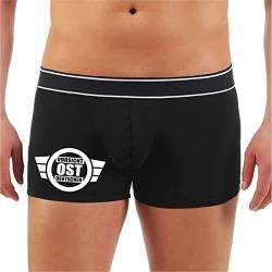 Männer Boxershort mit lustigen Spruch Der Osten bleibt stabil Größe S bis 5XL von Spaß Kostet