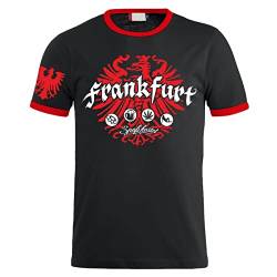 Männer und Herren T-Shirt Frankfurt Redlight Größe S - 5XL von Spaß Kostet