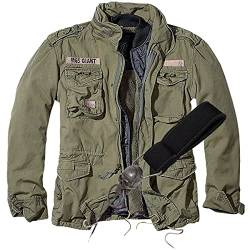 Spaß Kostet Armee Feldjacke Winterjacke mit rausnehmbaren Futter zur Frühlingsjacke M65 Army Tarnjacke Größe S - 7XL von Spaß Kostet